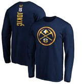 Navy Nikola Jokic Denver Nuggets Playmaker Name & Number Long Sleeve T-Shirt sale | NBA