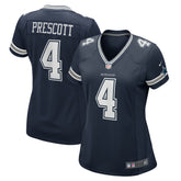 Dallas Cowboys Dak Prescott Women's Game Team Jersey | NFL US