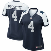 Dallas Cowboys Dak Prescott Women's Alternate Game Team Jersey | NFL Discount