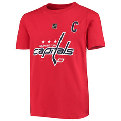 Alexander Ovechkin Washington Capitals Youth Player Name & Number T-Shirt - NHL T-shirts