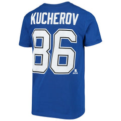 Nikita Kucherov Tampa Bay Lightning Youth Player Name & Number T-Shirt - NHL T-shirts