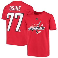 TJ Oshie Washington Capitals Youth Player Name & Number T-Shirt - NHL T-shirts