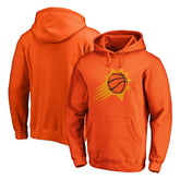 Orange Phoenix Suns Icon Primary Logo Fitted Pullover Hoodie | NBA