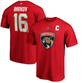 Aleksander Barkov Florida Panthers Fanatics Authentic Stack Player Name & Number T-Shirt - NHL T-shirts