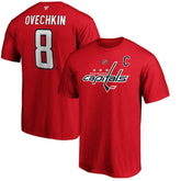 Alexander Ovechkin Washington Capitals Fanatics Authentic Stack Player Name & Number T-Shirt - NHL T-shirts