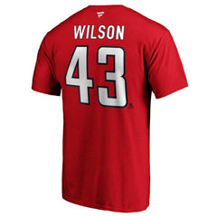 Tom Wilson Washington Capitals Fanatics Authentic Stack Player Name & Number T-Shirt - NHL T-shirts