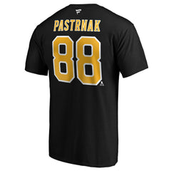 David Pastrnak Boston Bruins Fanatics Authentic Stack Player Name & Number T-Shirt - NHL T-shirts