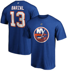 Mathew Barzal New York Islanders Fanatics Authentic Stack Player Name & Number T-Shirt - NHL T-shirts