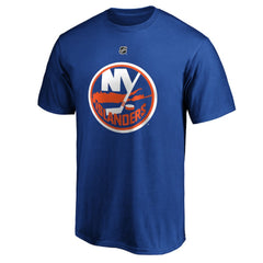 Mathew Barzal New York Islanders Fanatics Authentic Stack Player Name & Number T-Shirt - NHL T-shirts