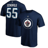 Mark Scheifele Winnipeg Jets Fanatics Authentic Stack Name & Number Team T-Shirt - NHL T-shirts