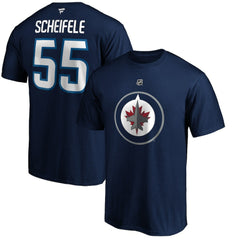 Mark Scheifele Winnipeg Jets Fanatics Authentic Stack Name & Number Team T-Shirt - NHL T-shirts
