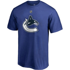 Brock Boeser Vancouver Canucks Fanatics Authentic Stack Player Name & Number T-Shirt - NHL T-shirts