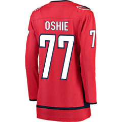 TJ Oshie Washington Capitals Fanatics Women's Breakaway Player Jersey - NHL Jerseys