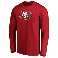 San Francisco 49ers Team Lockup Long Sleeve T-Shirt | NFL New