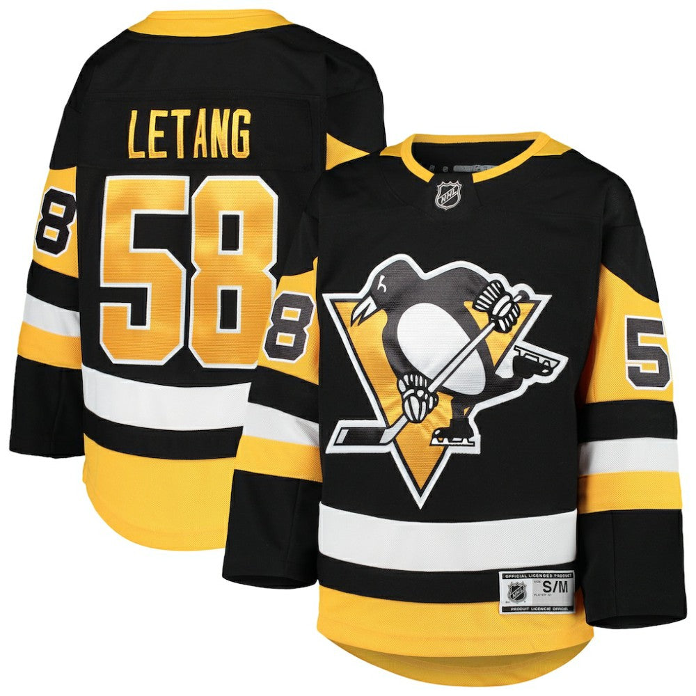 Kris Letang Pittsburgh Penguins Youth Premier Player Jersey - NHL Jerseys
