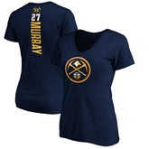 Navy Jamal Murray Denver Nuggets Women's Playmaker Name & Number T-Shirt sale | NBA