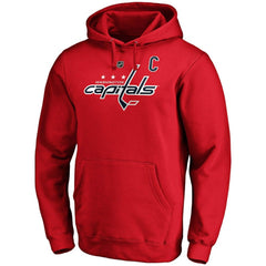 Alexander Ovechkin Washington Capitals Fanatics Authentic Stack Player Name & Number Fitted Pullover Hoodie - NHL Hoodies
