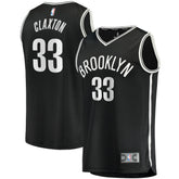 Black Nicolas Claxton Brooklyn Nets Fast Break Player Jersey | NBA