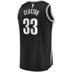 Black Nicolas Claxton Brooklyn Nets Fast Break Player Jersey | NBA