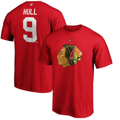 Bobby Hull Chicago Blackhawks Fanatics Authentic Stack Retired Player Name & Number T-Shirt - NHL T-shirts