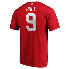 Bobby Hull Chicago Blackhawks Fanatics Authentic Stack Retired Player Name & Number T-Shirt - NHL T-shirts