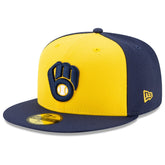 Milwaukee Brewers New Era Alternate Authentic Collection On-Field 59FIFTY Fitted Hat - MLB Hats