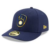 Milwaukee Brewers New Era Authentic Collection On-Field Low Profile 59FIFTY Fitted Hat - MLB Hats