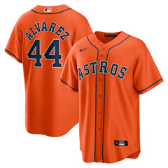 Yordan Álvarez Houston Astros Nike Alternate Replica Player Jersey - MLB Jerseys
