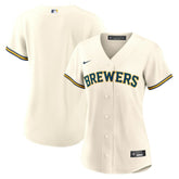 Milwaukee Brewers Nike Women's Home Replica Team Jersey - MLB Jerseys