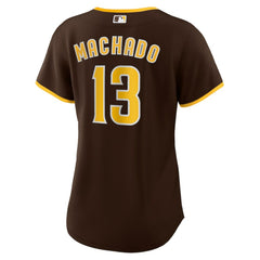 Manny Machado San Diego Padres Nike Women's Road Replica Player Jersey - MLB Jerseys