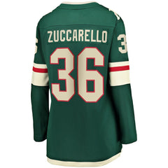 Mats Zuccarello Minnesota Wild Fanatics Women's Breakaway Player Jersey - NHL Jerseys