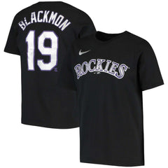 Charlie Blackmon Colorado Rockies Nike Youth Name & Number T-Shirt - MLB T-shirts