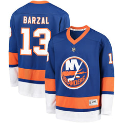 Mathew Barzal New York Islanders Youth Home Player Replica Jersey - NHL Jerseys
