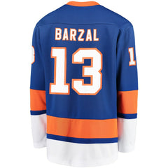 Mathew Barzal New York Islanders Youth Home Player Replica Jersey - NHL Jerseys