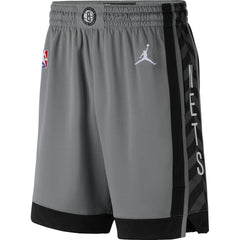 Charcoal Brooklyn Nets Jordan Brand Statement Edition Swingman Shorts | NBA