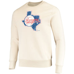 Texas Rangers Majestic Threads Fleece Pullover Sweatshirt - MLB Pullover