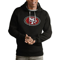 San Francisco 49ers Antigua Victory Pullover Hoodie | NFL New