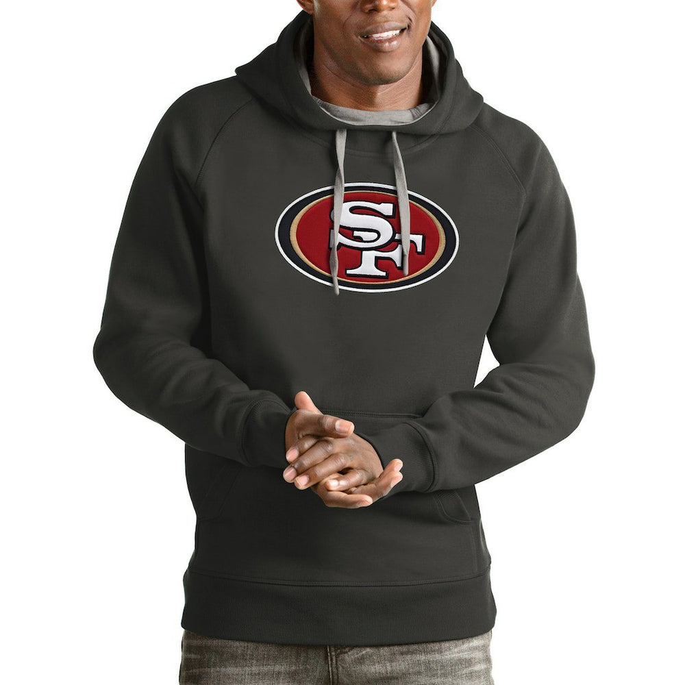 San Francisco 49ers Antigua Victory Pullover Hoodie | NFL Near me