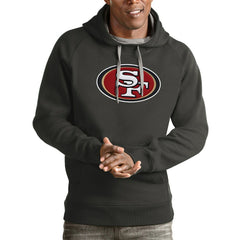 San Francisco 49ers Antigua Victory Pullover Hoodie | NFL Near me