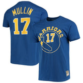 Royal Chris Mullin Golden State Warriors Hardwood Classics Name & Number Team T-Shirt sale | NBA