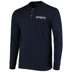 New England Patriots Dunbrooke Logo Maverick Thermal Henley Long Sleeve T-Shirt | NFL On sale