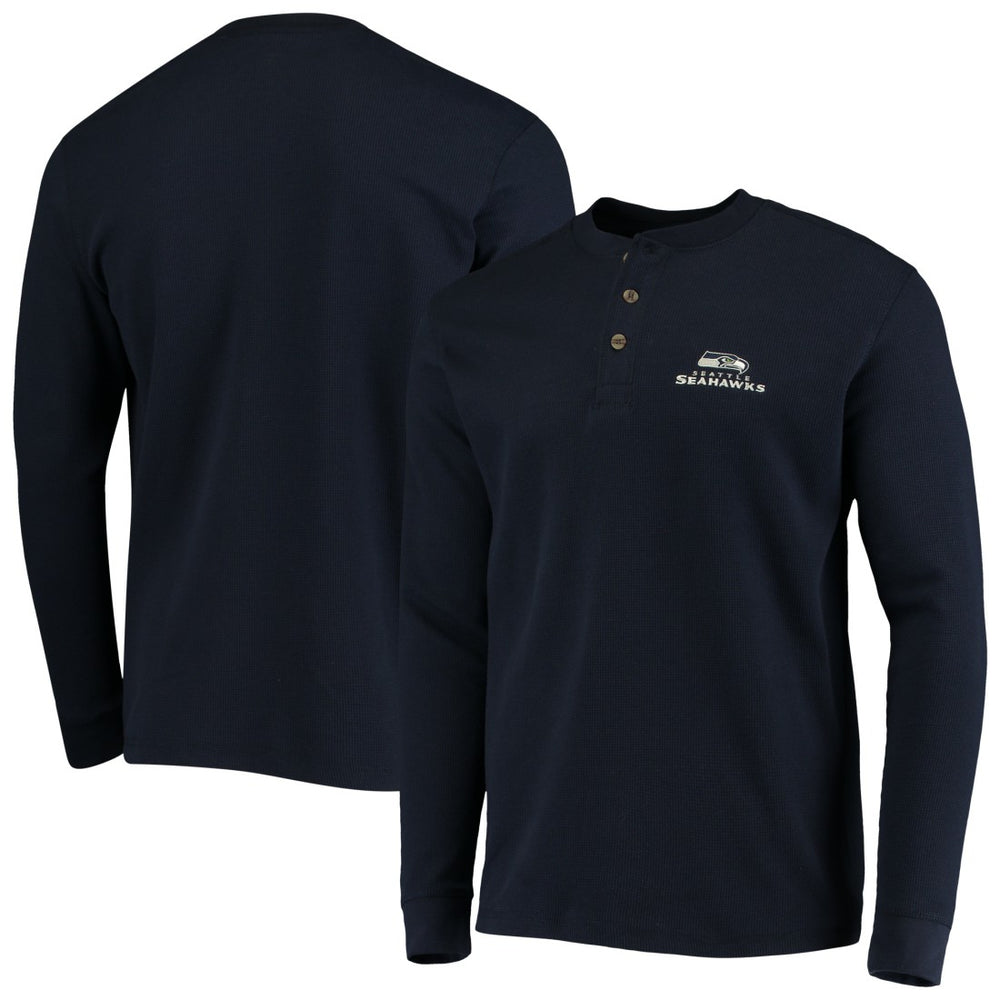 Seattle Seahawks Dunbrooke Logo Maverick Thermal Henley Long Sleeve T-Shirt | NFL Near me
