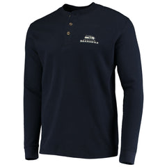 Seattle Seahawks Dunbrooke Logo Maverick Thermal Henley Long Sleeve T-Shirt | NFL Near me