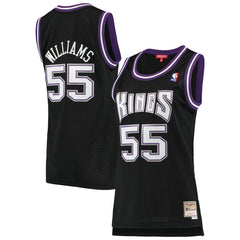 Black Jason Williams Sacramento Kings Women's 2000/01 Hardwood Classics Swingman Jersey | NBA