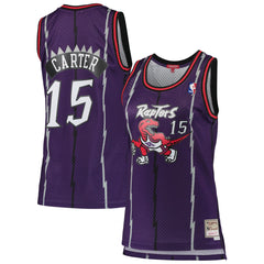 Purple Vince Carter Toronto Raptors Women's 1998/99 Hardwood Classics Swingman Jersey | NBA