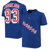 Mika Zibanejad New York Rangers Youth Player Name & Number T-Shirt - NHL T-shirts