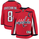Alexander Ovechkin Washington Capitals Youth Home Premier Player Jersey - NHL Jerseys