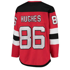 Jack Hughes New Jersey Devils Youth Home Premier Player Jersey - NHL Jerseys