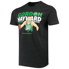 Heathered Black Gordon Hayward Boston Celtics '47 Player Graphic T-Shirt | NBA