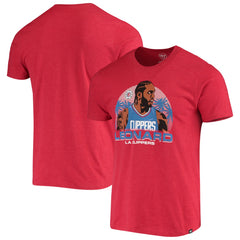 Red Kawhi Leonard LA Clippers '47 Player Graphic T-Shirt | NBA